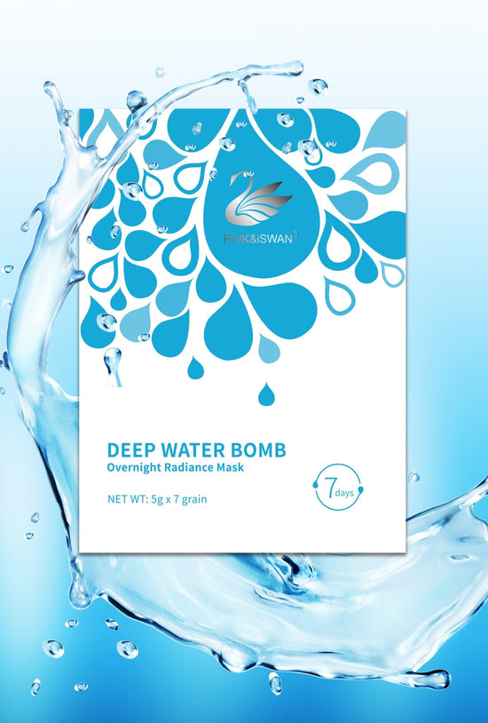 Deep Water Bomb - Overnight Radiance Mask - Pink&iSwan