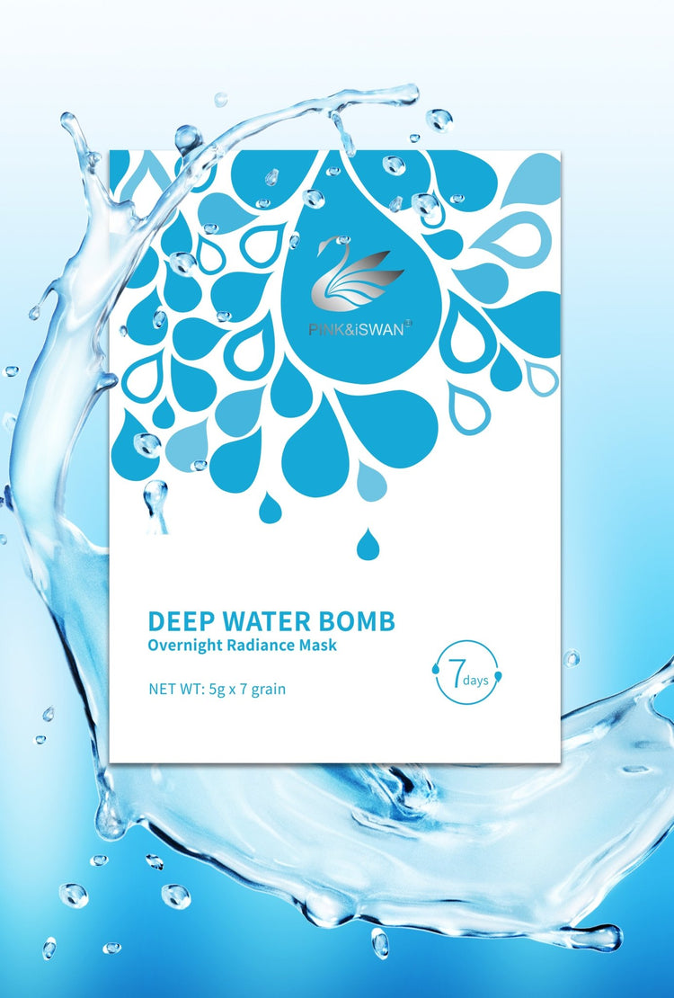 Deep Water Bomb - Overnight Radiance Mask - Pink&iSwan