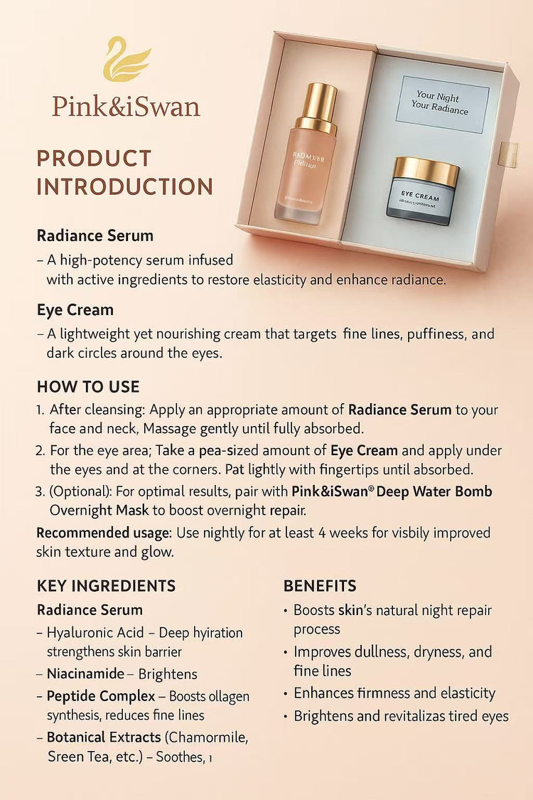 Night Repair Ritual - Pink&iSwan